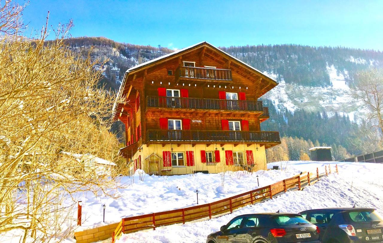 Apartments Chalet Tatyana Leukerbad Exterior foto